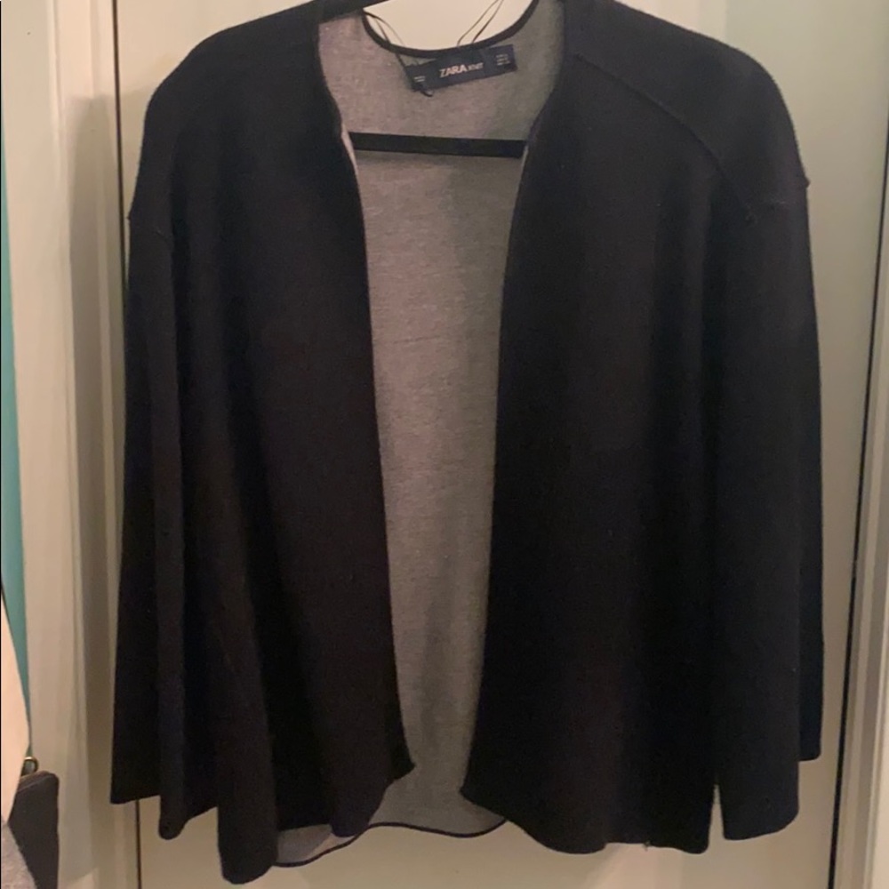Black Zara cardigan